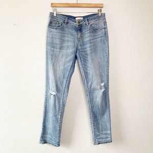 BP Light Wash Blue Denim Distressed Jeans 5